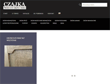 Tablet Screenshot of czajkadrzwi.pl
